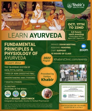 Fundamental Principles & Physiology of Ayurveda 2022