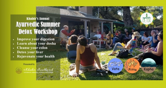 1/2 day Workshop: Individualized Ayurvedic Summer Detox